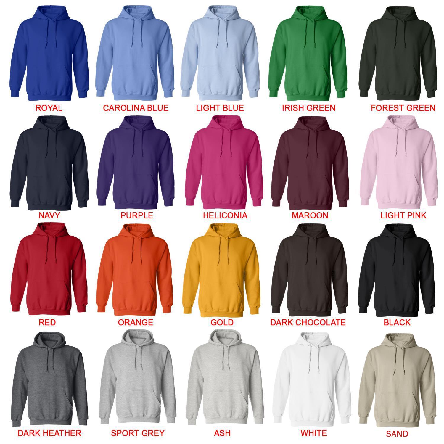 hoodie color chart - Pompompurin Merch