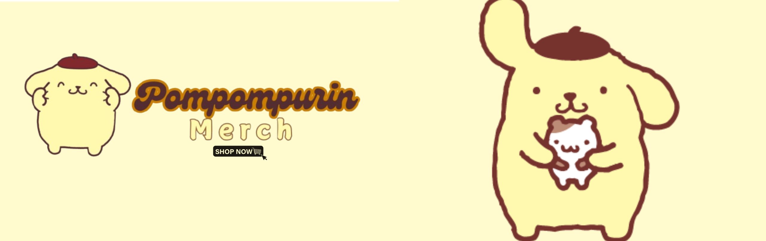 Pompompurin Banner scaled - Pompompurin Merch